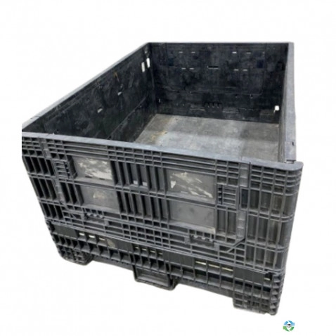 Pallet Containers For Sale: Used 64x48x34 Collapsible Bulk Containers Ohio In Ohio - image 1 Pallet Containers For Sale: Used 64x48x34 Collapsible Bulk Containers Ohio In Ohio - image 1