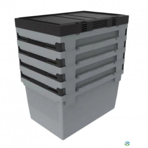 Stack & Nest Totes For Sale: New 24x16x12 Stack and Nest Bale Armed Totes Illinois In Illinois - image 5 Stack & Nest Totes For Sale: New 24x16x12 Stack and Nest Bale Armed Totes Illinois In Illinois - image 5