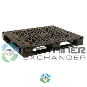 Plastic Pallets For Sale: New 48x40 Heavy Duty Picture Frame 3 Rod Plastic Pallets Option - Rackable In Michigan - image 1 Plastic Pallets For Sale: New 48x40 Heavy Duty Picture Frame 3 Rod Plastic Pallets Option - Rackable In Michigan - image 1