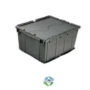 Stack & Nest Totes For Sale: New 20x12x7 Stack & Nest Totes Attached Lid Virginia In Virginia - image 1 Stack & Nest Totes For Sale: New 20x12x7 Stack & Nest Totes Attached Lid Virginia In Virginia - image 1