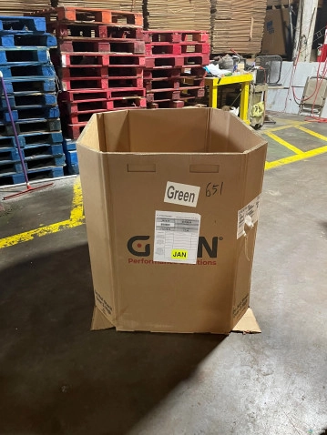 Gaylord Boxes For Sale: Used 48x40x38 4 to 5 Wall Octagon Gaylords Full bottom flaps In Ohio - image 3 Gaylord Boxes For Sale: Used 48x40x38 4 to 5 Wall Octagon Gaylords Full bottom flaps In Ohio - image 3