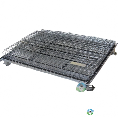 Wire Baskets For Sale: New 32x20x22 Wire Basket Stackable Collapsible Illinois In Illinois - image 2 Wire Baskets For Sale: New 32x20x22 Wire Basket Stackable Collapsible Illinois In Illinois - image 2