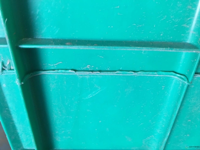 Stacking Totes For Sale: Used 24x22x20 Cut and Weld Handheld Totes In Texas - image 2 Stacking Totes For Sale: Used 24x22x20 Cut and Weld Handheld Totes In Texas - image 2