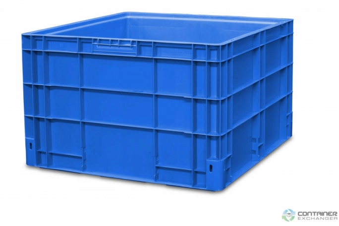 Stacking Totes For Sale: New 24x22x14.5 Plastic Straight Wall Containers In North Carolina - image 1 Stacking Totes For Sale: New 24x22x14.5 Plastic Straight Wall Containers In North Carolina - image 1