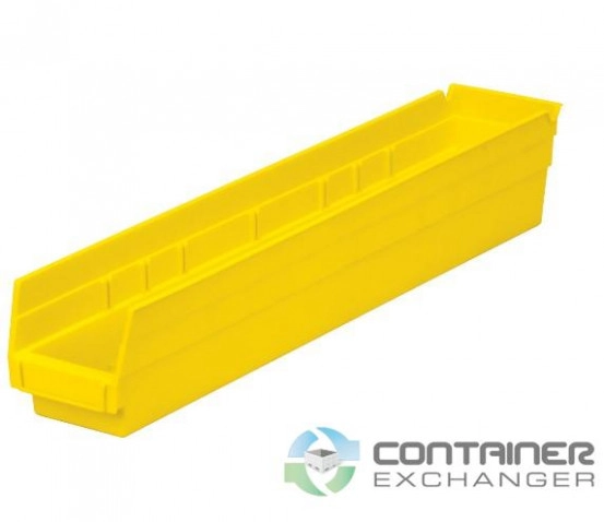 Organizer Bins For Sale: New 24x4x4 Hopper Front Shelf Storage Bins with Optional Shelving Ohio In Ohio - image 1 Organizer Bins For Sale: New 24x4x4 Hopper Front Shelf Storage Bins with Optional Shelving Ohio In Ohio - image 1