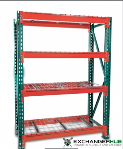 Uprights For Sale: New Pallet Rack Uprights: 48 x 96 x 3 with 8x5 Base Plate; Teardrop Style In South Carolina - image 3 Uprights For Sale: New Pallet Rack Uprights: 48 x 96 x 3 with 8x5 Base Plate; Teardrop Style In South Carolina - image 3