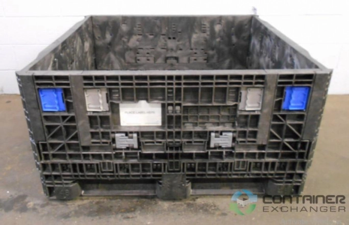 Pallet Containers For Sale: Refurbished 48x45x25 Collapsible Bulk Containers - Mixed colors In Indiana - image 1 Pallet Containers For Sale: Refurbished 48x45x25 Collapsible Bulk Containers - Mixed colors In Indiana - image 1