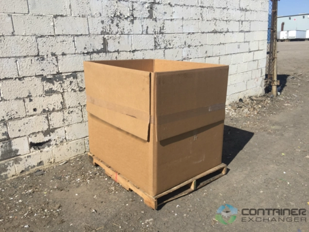 Gaylord Boxes For Sale: Used 46x38x34 5 Wall Gaylords with Full Top and Bottom Flaps Minnesota In Minnesota - image 1 Gaylord Boxes For Sale: Used 46x38x34 5 Wall Gaylords with Full Top and Bottom Flaps Minnesota In Minnesota - image 1