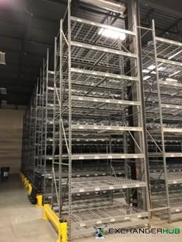 Pallet Racks For Sale: Light Duty Equipto Rack System, 36" x 16' high & 96" beams In New Jersey - image 1 Pallet Racks For Sale: Light Duty Equipto Rack System, 36" x 16' high & 96" beams In New Jersey - image 1