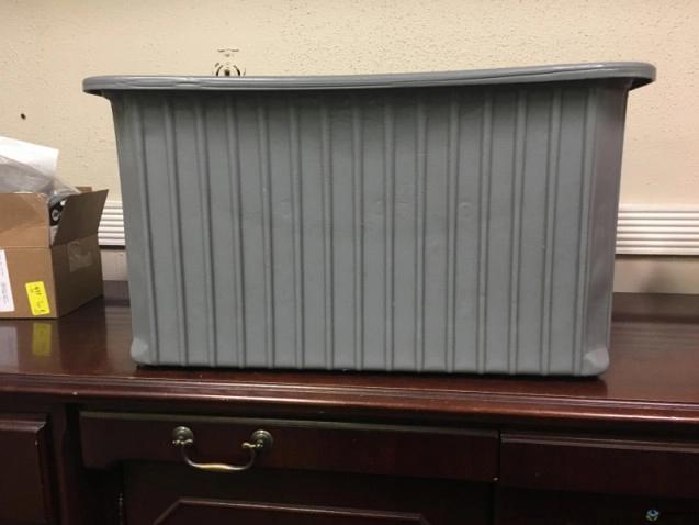 Organizer Bins For Sale: New 22x17x12 Plastic Bins - Grey In Texas - image 1 Organizer Bins For Sale: New 22x17x12 Plastic Bins - Grey In Texas - image 1