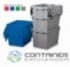 Stack & Nest Totes For Sale: NEW 21.5x15x12.5 Stack & Nest Totes- Attached Lid - Blue In Ohio - image 2 Stack & Nest Totes For Sale: NEW 21.5x15x12.5 Stack & Nest Totes- Attached Lid - Blue In Ohio - image 2