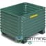 Metal Bins For Sale: New Heavy Duty 38x32x23 Corrugated Metal Bins Stackable In Wisconsin - image 1 Metal Bins For Sale: New Heavy Duty 38x32x23 Corrugated Metal Bins Stackable In Wisconsin - image 1