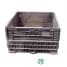 Pallet Containers For Sale: Used 45x48x25 Collapsible Bulk Containers - 2 Drop Doors - Black In Mississippi - image 1 Pallet Containers For Sale: Used 45x48x25 Collapsible Bulk Containers - 2 Drop Doors - Black In Mississippi - image 1