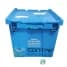 Stack & Nest Totes For Sale: Used Flip Top Totes 22x15x12 Blue Rhode Island In Rhode Island - image 1 Stack & Nest Totes For Sale: Used Flip Top Totes 22x15x12 Blue Rhode Island In Rhode Island - image 1