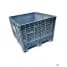Pallet Containers For Sale: Used 45x48x34 Collapsible Bulk Containers with Drop Doors Black Colors Ontario In Ontario - image 1 Pallet Containers For Sale: Used 45x48x34 Collapsible Bulk Containers with Drop Doors Black Colors Ontario In Ontario - image 1