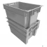Stack & Nest Totes For Sale: New 24x16x12 Solid Stack and Nest Container Ontario In Ontario - image 1 Stack & Nest Totes For Sale: New 24x16x12 Solid Stack and Nest Container Ontario In Ontario - image 1