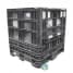 Pallet Containers For Sale: Used 30x32x34 Collapsible Bulk Containers with Drop Doors Michigan In Michigan - image 1 Pallet Containers For Sale: Used 30x32x34 Collapsible Bulk Containers with Drop Doors Michigan In Michigan - image 1