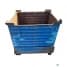 Metal Bins For Sale: Used 43x43x38 Rigid Metal Bins Drop Bottoms In Ohio - image 1 Metal Bins For Sale: Used 43x43x38 Rigid Metal Bins Drop Bottoms In Ohio - image 1