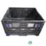 Pallet Containers For Sale: Refurbished 45x48x25 Collapsible Bulk Containers All Black with Drop Doors Ohio In Ohio - image 1 Pallet Containers For Sale: Refurbished 45x48x25 Collapsible Bulk Containers All Black with Drop Doors Ohio In Ohio - image 1