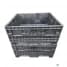 Pallet Containers For Sale: Orbis All Black 45x48x21 Fix Walled Bin In Ohio - image 1 Pallet Containers For Sale: Orbis All Black 45x48x21 Fix Walled Bin In Ohio - image 1