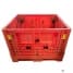 Pallet Containers For Sale: New 45x48x34 Orange Swirl Pallet Container with (2) Drop Doors Ohio In Ohio - image 1 Pallet Containers For Sale: New 45x48x34 Orange Swirl Pallet Container with (2) Drop Doors Ohio In Ohio - image 1
