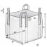 Bulk Bags - FIBC For Sale: New 35x35x50 Open Top Flat Bottom Circular Bulk Bag New Jersey In New Jersey - image 2 Thumbnail 2 of 2