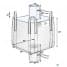 Bulk Bags - FIBC For Sale: New 35x35x50 Spout Top Spout Bottom Circular Bulk Bags FIBC New Jersey California Georgia In New Jersey - image 2 Thumbnail 2 of 2