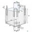 Bulk Bags - FIBC For Sale: New 35x35x54 Spout Top Spout Bottom Circular Bulk Bag FIBC New Jersey California Georgia In New Jersey - image 2 Thumbnail 2 of 2