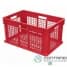 Stacking Totes For Sale: New 24x16x12 Stacking Totes Ventilated Mesh Sides & Mesh Bottom Ohio In Ohio - image 1 Stacking Totes For Sale: New 24x16x12 Stacking Totes Ventilated Mesh Sides & Mesh Bottom Ohio In Ohio - image 1