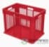 Stacking Totes For Sale: New 24x16x16 Stacking Totes Ventilated Mesh Sides & Solid Bottom In Ohio - image 1 Stacking Totes For Sale: New 24x16x16 Stacking Totes Ventilated Mesh Sides & Solid Bottom In Ohio - image 1