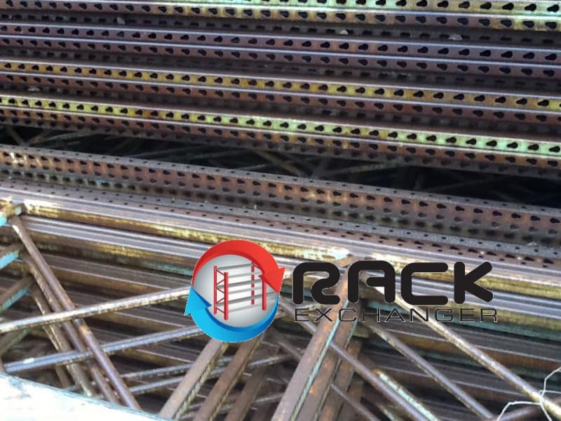 Pallet Racks For Sale: Interlake Racking System, 18' x 42" Uprights, 8'-12' Beams, and Wire Decks - MAKE OFFER In Illinois - image 1 Pallet Racks For Sale: Interlake Racking System, 18' x 42" Uprights, 8'-12' Beams, and Wire Decks - MAKE OFFER In Illinois - image 1