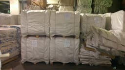 Bulk Bags - FIBC For Sale: New 42x42x44 Duffle Top Spout Bottom Baffled Bulk Bag In Iowa - image  1 Bulk Bags - FIBC For Sale: New 42x42x44 Duffle Top Spout Bottom Baffled Bulk Bag In Iowa - image  1