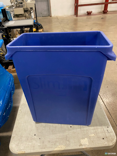 Stacking Totes For Sale: Used 20x11x25 Stacking Trash Can In Ohio - image 1