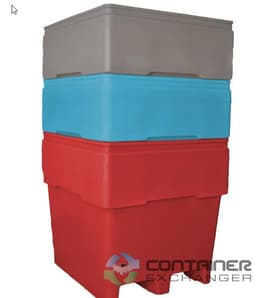 Pallet Containers For Sale: New 47x43x45 Reusable Bulk Shipping Containers In Indiana - image  2 Pallet Containers For Sale: New 47x43x45 Reusable Bulk Shipping Containers In Indiana - image  2