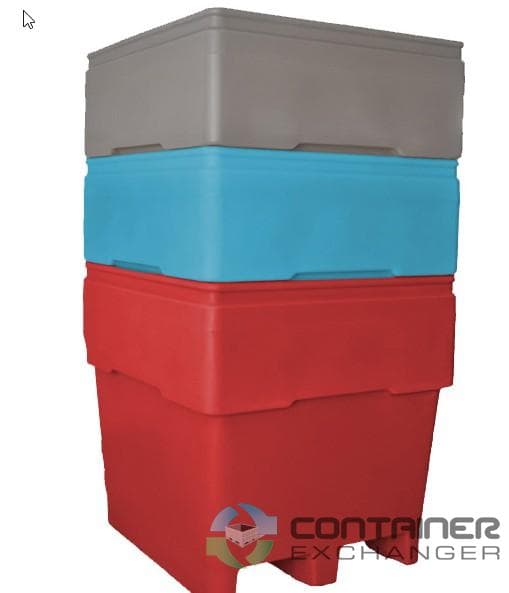 Pallet Containers For Sale: New 47x43x45 Reusable Bulk Shipping Containers In Indiana - image  2 Pallet Containers For Sale: New 47x43x45 Reusable Bulk Shipping Containers In Indiana - image  2