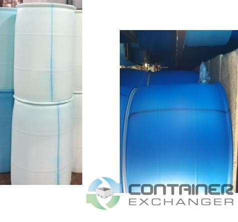 Drums For Sale: New 55 gallon open head plastic drums In Kentucky - image 1 Drums For Sale: New 55 gallon open head plastic drums In Kentucky - image 1