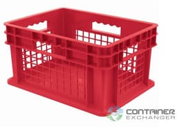 Stacking Totes For Sale: NEW 16x12x8 Stacking Tote Mesh Sides & Solid Bottom In Ohio - image  2 Stacking Totes For Sale: NEW 16x12x8 Stacking Tote Mesh Sides & Solid Bottom In Ohio - image  2