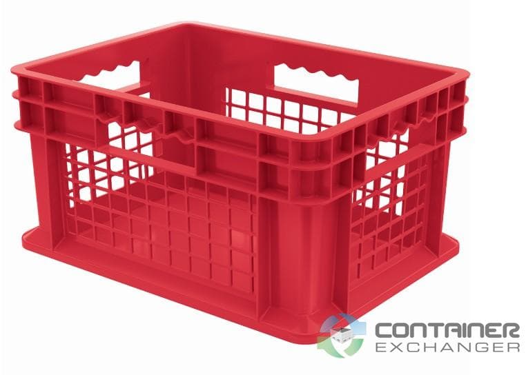 Stacking Totes For Sale: NEW 16x12x8 Stacking Tote Mesh Sides & Solid Bottom In Ohio - image  2 Stacking Totes For Sale: NEW 16x12x8 Stacking Tote Mesh Sides & Solid Bottom In Ohio - image  2