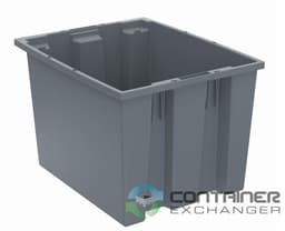 Stack & Nest Totes For Sale: New 19.5x15.5x13 180 Degree Stack & Nest Totes In Ohio - image  1 Stack & Nest Totes For Sale: New 19.5x15.5x13 180 Degree Stack & Nest Totes In Ohio - image  1