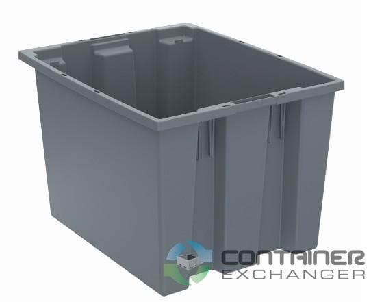 Stack & Nest Totes For Sale: New 19.5x15.5x13 180 Degree Stack & Nest Totes In Ohio - image  1 Stack & Nest Totes For Sale: New 19.5x15.5x13 180 Degree Stack & Nest Totes In Ohio - image  1