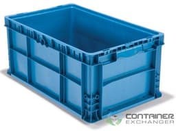Stacking Totes For Sale: New 24x15x07 Stacking Totes- IN STOCK, NO LEAD TIME In null - image  1 Stacking Totes For Sale: New 24x15x07 Stacking Totes- IN STOCK, NO LEAD TIME In null - image  1