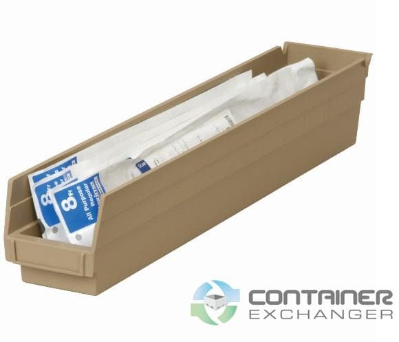 Organizer Bins For Sale: New 24x4x4 Hopper Front Shelf Storage Bins with Optional Shelving Ohio In Ohio - image 3 Organizer Bins For Sale: New 24x4x4 Hopper Front Shelf Storage Bins with Optional Shelving Ohio In Ohio - image 3