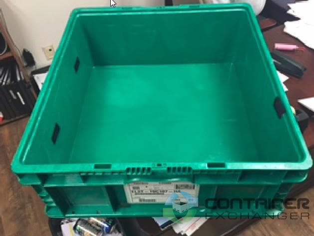 Stacking Totes For Sale: Used 24x22x9 Stacking totes In Indiana - image  1 Stacking Totes For Sale: Used 24x22x9 Stacking totes In Indiana - image  1