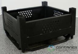 Metal Bins For Sale: New 32x32x26 Heavy-Duty Steel Bins In null - image  1 Metal Bins For Sale: New 32x32x26 Heavy-Duty Steel Bins In null - image  1