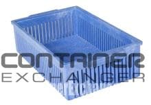 Stacking Totes For Sale: New 22x13x06 Stacking Totes Vented In Indiana - image 1 Stacking Totes For Sale: New 22x13x06 Stacking Totes Vented In Indiana - image 1