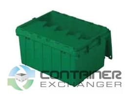 Stack & Nest Totes For Sale: NEW 21x15x9 Attached Lid Stack and Nest Totes In Missouri - image 1 Stack & Nest Totes For Sale: NEW 21x15x9 Attached Lid Stack and Nest Totes In Missouri - image 1