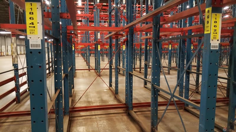 Drive-In Racks For Sale: Frazier 2 Deep drive in rack, floor + 3 levels In null - image 2 Drive-In Racks For Sale: Frazier 2 Deep drive in rack, floor + 3 levels In null - image 2