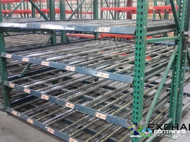Flow Trays For Sale: Used Carton Flow Racks Unarco and Interlake 96x92 or 96 Wide Nevada In Nevada - image  2 Flow Trays For Sale: Used Carton Flow Racks Unarco and Interlake 96x92 or 96 Wide Nevada In Nevada - image  2