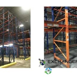 Push-Back Racks For Sale: Used Structural Pushback Rack - 24000 pallet positions - 2 Deep, 3 Deep, 4 Deep (will separate) in Atlanta, GA In Texas - image  1 Push-Back Racks For Sale: Used Structural Pushback Rack - 24000 pallet positions - 2 Deep, 3 Deep, 4 Deep (will separate) in Atlanta, GA In Texas - image  1