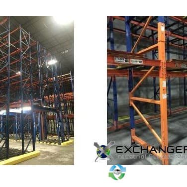 Push-Back Racks For Sale: Used Structural Pushback Rack - 24000 pallet positions - 2 Deep, 3 Deep, 4 Deep (will separate) in Atlanta, GA In Texas - image  1 Push-Back Racks For Sale: Used Structural Pushback Rack - 24000 pallet positions - 2 Deep, 3 Deep, 4 Deep (will separate) in Atlanta, GA In Texas - image  1